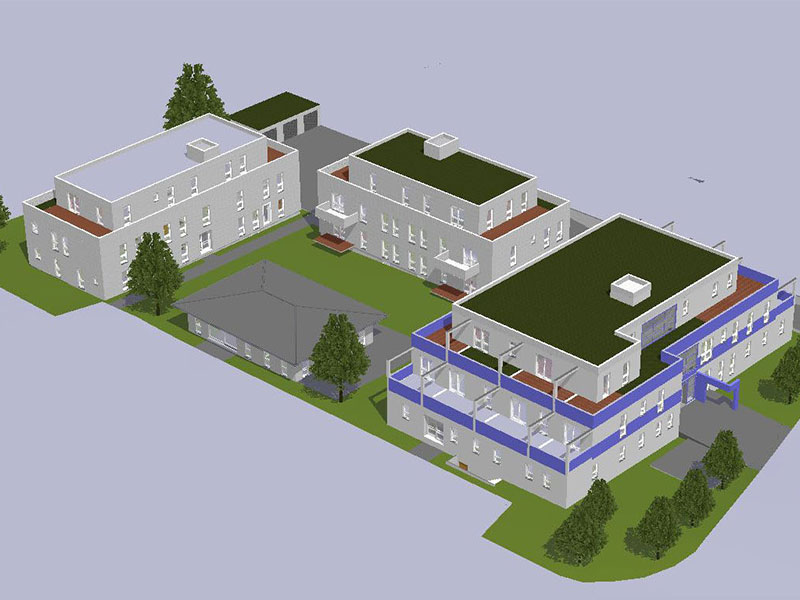 Projekt "Integriertes Wohnen" - Visualisierung