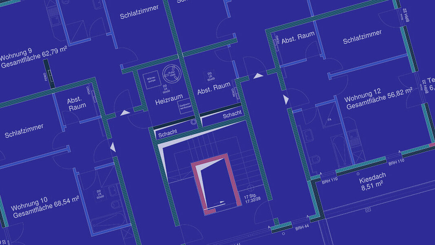 Projekt Integrierts Wohnen - WBG Gunzenhausen - Grundriss