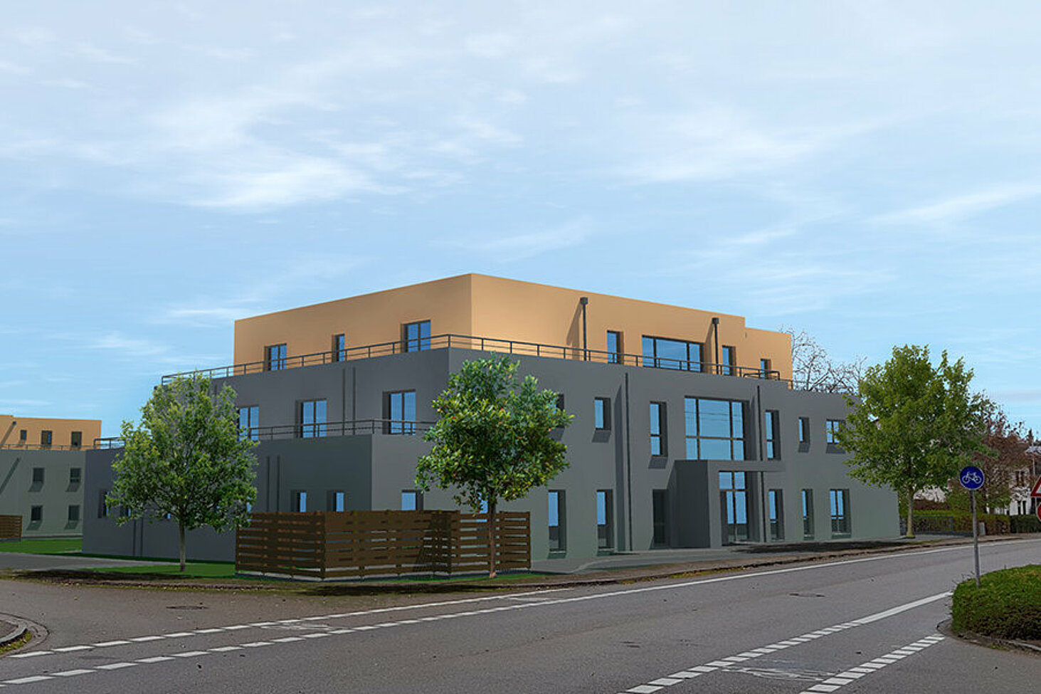 Projekt Integrierts Wohnen - WBG Gunzenhausen - Rendering